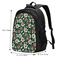 thumbnail image 5 of Daiia Lilies Flowers Pattern USB Charging Backpack for Men and Women, Anti-Theft Backpack,Travel Backpack,School Backpack,College Backpack,Laptop Backpack, 5 of 7