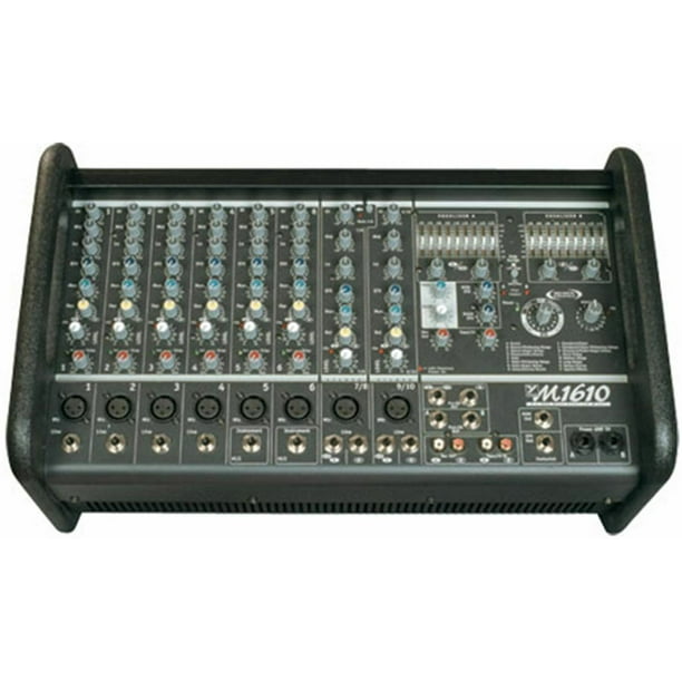Yorkville M16102 Powered Mixer, 16 Channel 800W (Used) IG53 Walmart