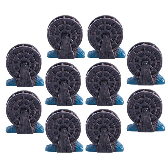 DIY Mini Water Wheel Model for Decoration Made of Resin 10 Pieces