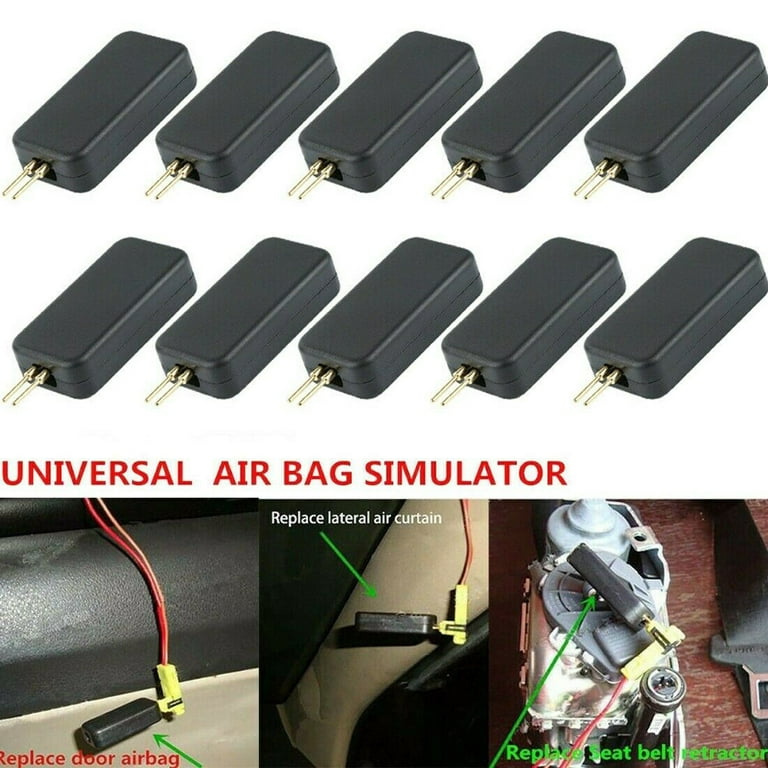 10x Emulator Tool For Car Air Bag SRS System Repair Airbag