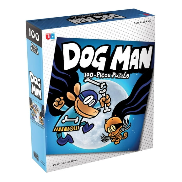 Puzzle University Games Dog Man and Cat Kid 100 piezas