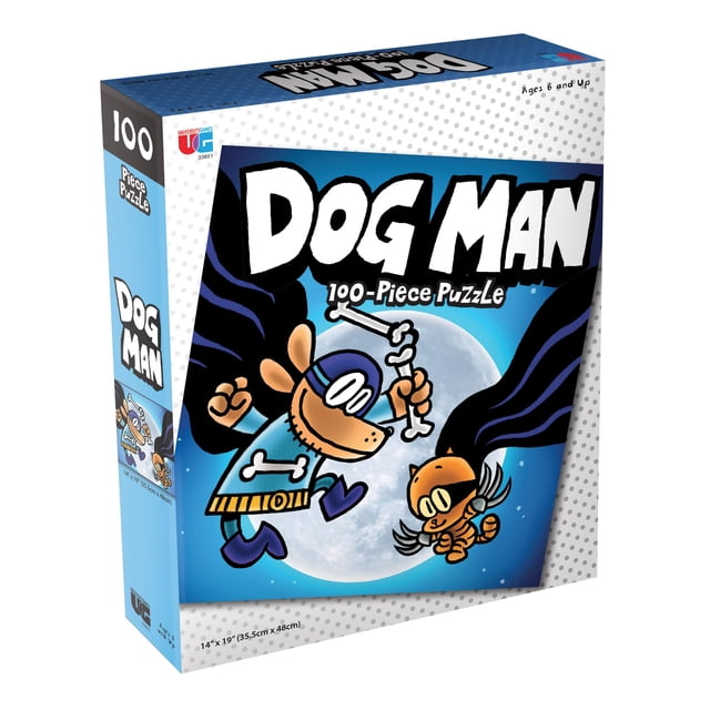Puzzle University Games Dog Man and Cat Kid 100 piezas