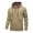 Khaki, variant on CFLVAEK Big and Tall Mens Hoodies Quarter Zip Hoodie Sweatshirts Casual Long Sleeve Workout Hooded Pullover Tops 2025 Black XXL
