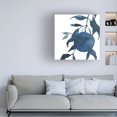 thumbnail image 3 of Emma Caroline 'Indigo Oranges I' Canvas Art, 3 of 3