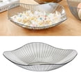 thumbnail image 3 of Plato De Fruta Transparente, Cuenco Multifuncional Gris Transparente Para Aperitivos De Caramelo Para Sala De Estar Para Fiesta, 3 of 7