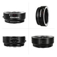 thumbnail image 3 of YONGNUO EF-EOSM II Lens Adapter Auto Focus Camera Mount Ring Electronic Aperture Control Waterproof Compatible with Canon EF Lens to Canon EOS M2/M3/M5/M6/M10/M50/M100/M20 Camera Body, 3 of 8