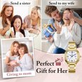 thumbnail image 6 of SKMEI Watches for Women Casual Vintage Waterproof Ladies Watch with Date Women's Wrist Watches gift, 6 of 9
