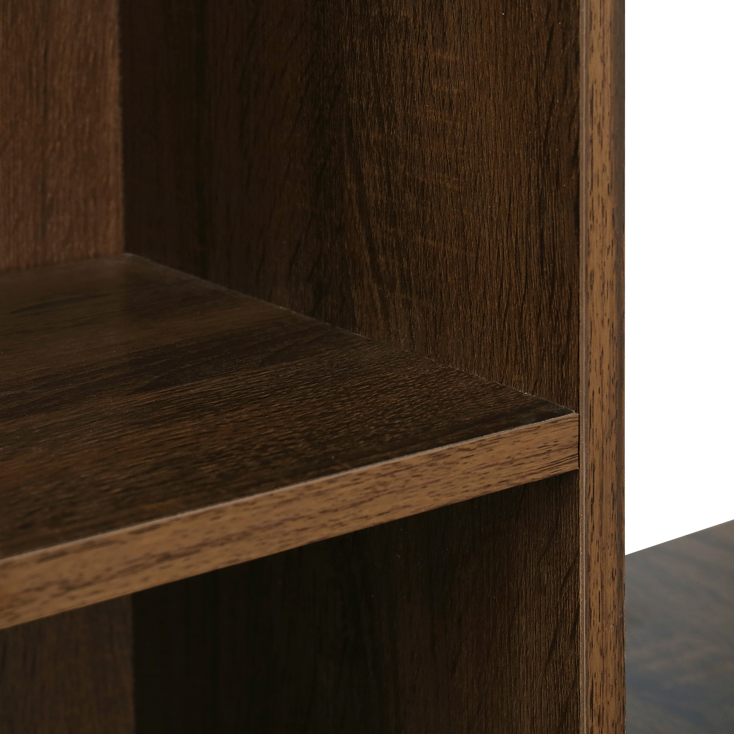 Kepooman Computer Desk with Bookshelf, 47 Inches Home Office Desk with Upper Storage Shelves for Study Writing/Workstation, Brown Kepooman Computer Desk with Bookshelf, 47 Inches Home Office Desk with Upper Storage Shelves for Study Writing/Workstation, Brown