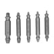 thumbnail image 4 of Kit de herramientas extractoras de pernos de Metal de doble cabezal, removedor de tornillos sin cabeza, 5 uds., con caja de plástico, 4 of 5
