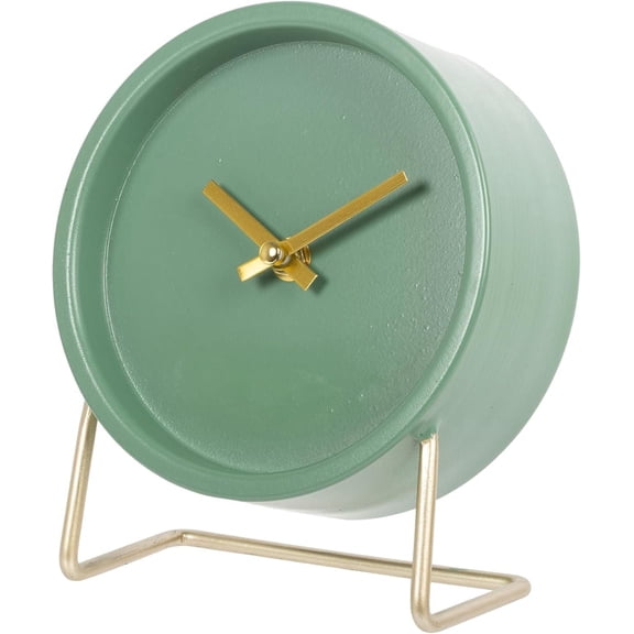 Lot de 4 horloges de table Kiera Grace, 6 pouces, vertes, à piles
