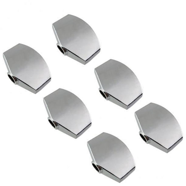 4x Clavijas de Afinación de Botón de Clavija de Afinación de Aleación de Zinc Duraderas de 6 Piezas para 4 piezas