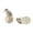 Silver Plated-White, variant on Minimalist Oval Resin Earrings Jewelry for Sensitive Ears & Everyday Elegance