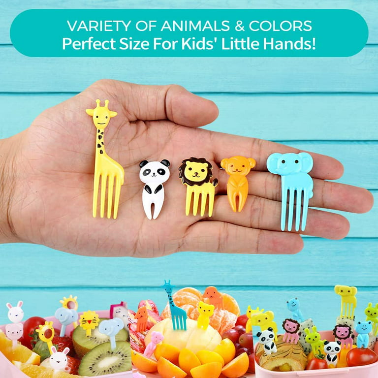 Wholesale Animal Food Picks for Kids Toddler Food Picks BPA-Free Fun Kids  Food Picks for Bento Box Reusable Cute Fruit Toothpicks Kids From  m.