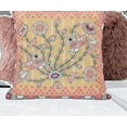 thumbnail image 2 of HomeRoots 481898 5 x 28 x 28 in. Muted White Bird Blown Seam Floral Indoor & Outdoor Throw Pillow, 2 of 5
