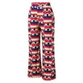 thumbnail image 5 of Pantalones cargo mujer Gibobby deportivos sueltos pierna recta alta cintura Estampado Rosa S, 5 of 5