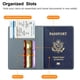 thumbnail image 2 of Cartera de viaje Fintie con bloqueo RFID con soporte para pasaporte, 2 of 7