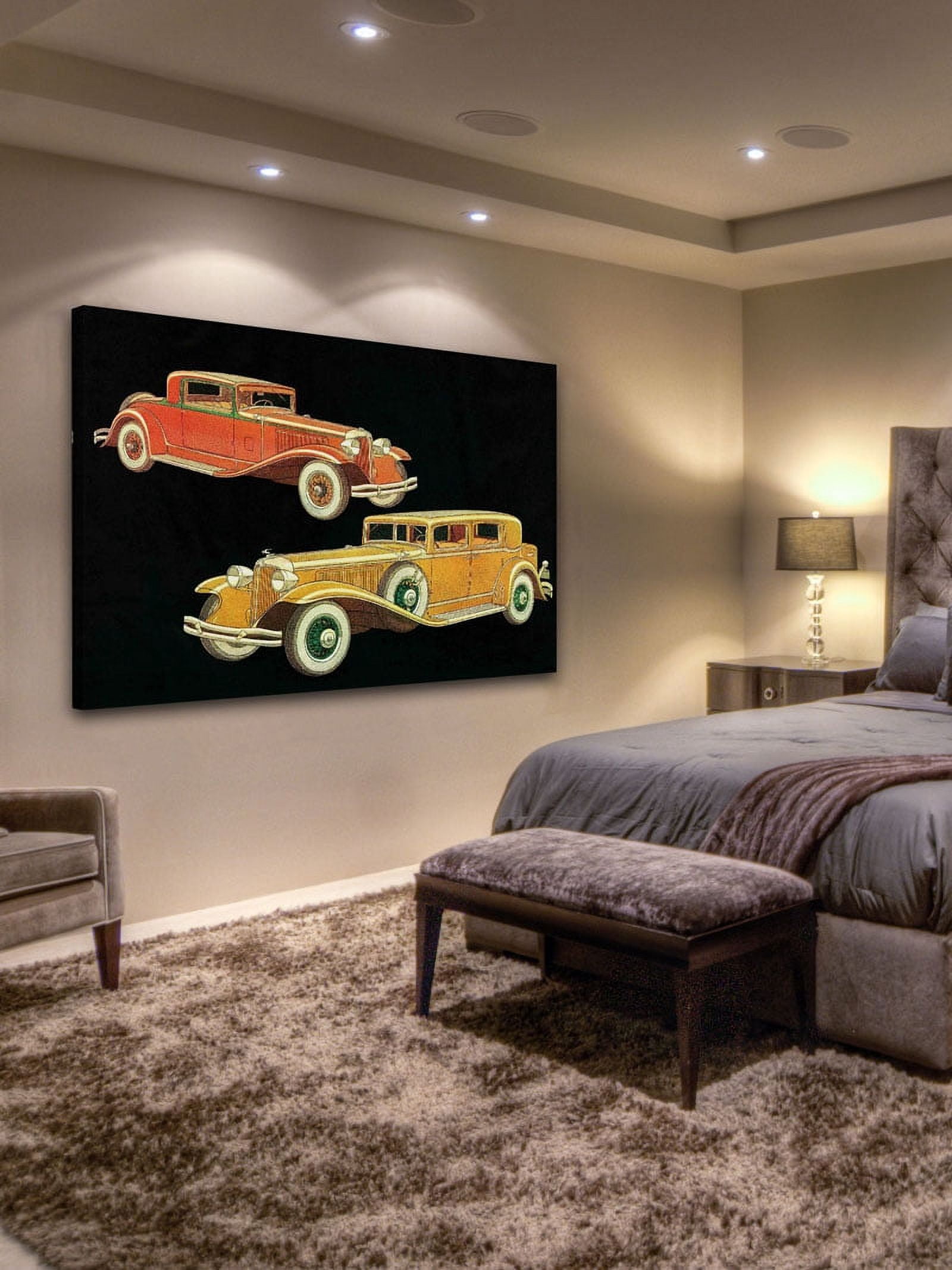 Marmont Hill "Orange and Yellow" Painting Print on Canvas