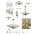thumbnail image 2 of Elk Home 18-Inch Wide Vivanatura Chandelier, Traditional, Aged Silver, 2 of 2