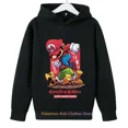 thumbnail image 4 of Sudadera con capucha de Super Mario Bros para niños, ropa de manga larga, moda de primavera y otoño, 2024, 4 of 5