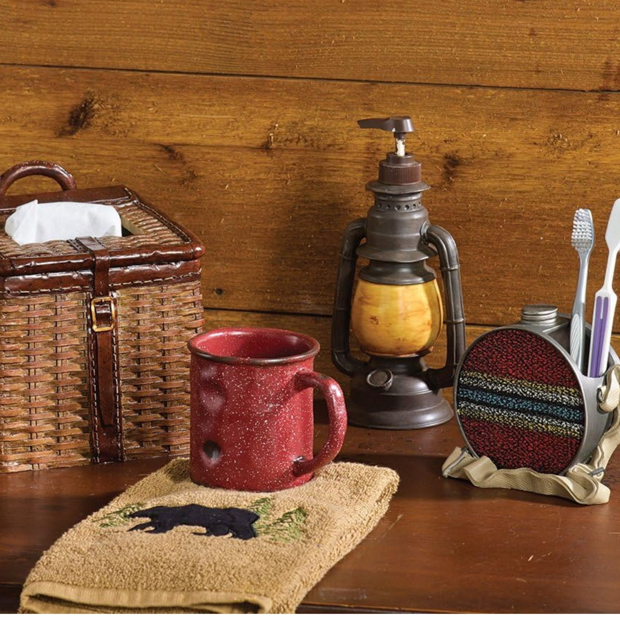 Park Designs Camping Bath Dispenser