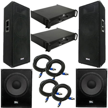 Seismic Audio Premium Dual 15
