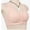 Pink, variant on TOWED22 Bra for Women,Women's Lace Bra Front Closure Unlined Racerback Underwire Plunge Bra Purple,36