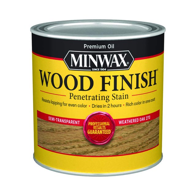 Tinte a base de aceite Wood Finish Minwax de roble desgastado, 237 ml
