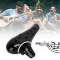 thumbnail image 4 of Instrumento Ocarinas, Ocarina Durable 12 Hoyos Portable C Key Black Para Tocar, 4 of 7