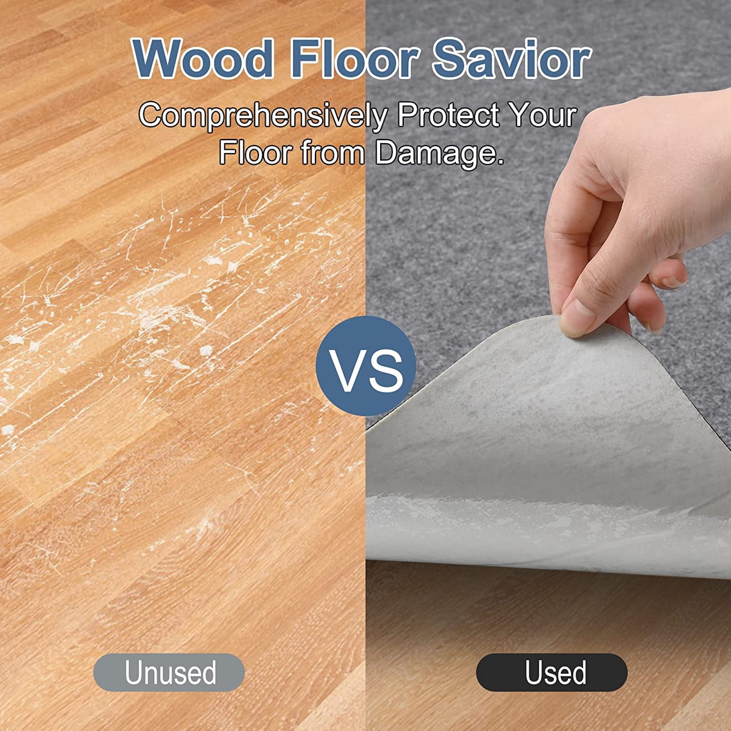 Chair Mat for Hardwood Floor,55" x 35"Office Chair Mats,Floor Protector For Desk Chair