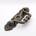 thumbnail image 2 of 4 Pcs Vintage Antique Brass Bail Pulldrop Pull Handle For Drawer Cabinet Dresser Cupboard A, 2 of 4