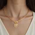 thumbnail image 6 of YongCo Multipurpose Love Heart Designs Necklace Sturdy Brass Adorned with Stylish Zirconia Great Accessory for Anniversaries, 6 of 20