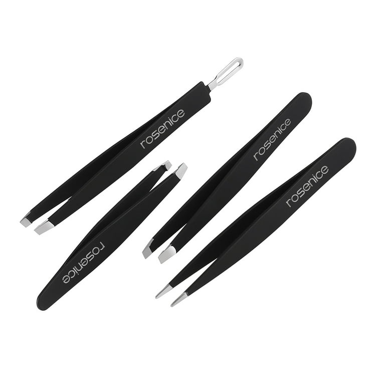 ESD Precision Anti-Static Tweezers Set, Stainless Steel Round Curved  Pointed Tweezers Kit for Craft Jewelry, 6 Pcs 