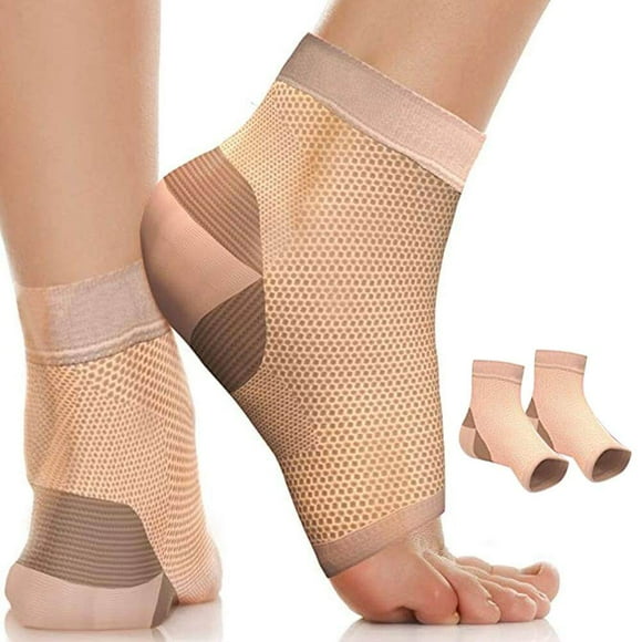 Calcetines de compresión para fascitis plantar para mujeres y hombres, manga de compresión de tobillo para soporte de arco, alivio de molestias en el talón YUNYI BRAND  Deportes