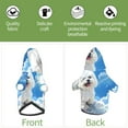 thumbnail image 3 of Uemuo Cute Cloud Bichon Frise for Winter Dog Hoodie Sweatshirts with Pockets Warm Dog Clothes for Small Dogs Chihuahua-XX-Large, 3 of 8