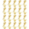 thumbnail image 1 of 20pcs Photo Hanging Hooks Metal Hooks Kit with Nails Heavy Duty Photo Frame Hooks Sturdy Photo Hanging Tool Picture Hanger, 1 of 7