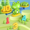 thumbnail image 3 of Homeschool Kindergarten Frog Scale Cards Balance Board Game, Cool Math Game, Preschoolers Frog Balance Counting Toys for Boys & Girls Educational Number Toy Fun Childrens Gift Learning Age 3, 3 of 8