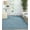 Denim, variant on Nourison Perris Solid Green 6'6" x 9'6" Area Rug, (7x10)