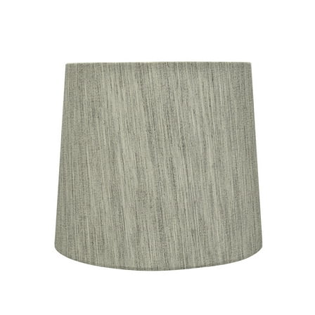 Aspen Creative 32743 Transitional Hardback Empire Shaped Spider Construction Lamp Shade in Light Grey, 10-1/2" wide (9" x 10-1/2" x 9")
