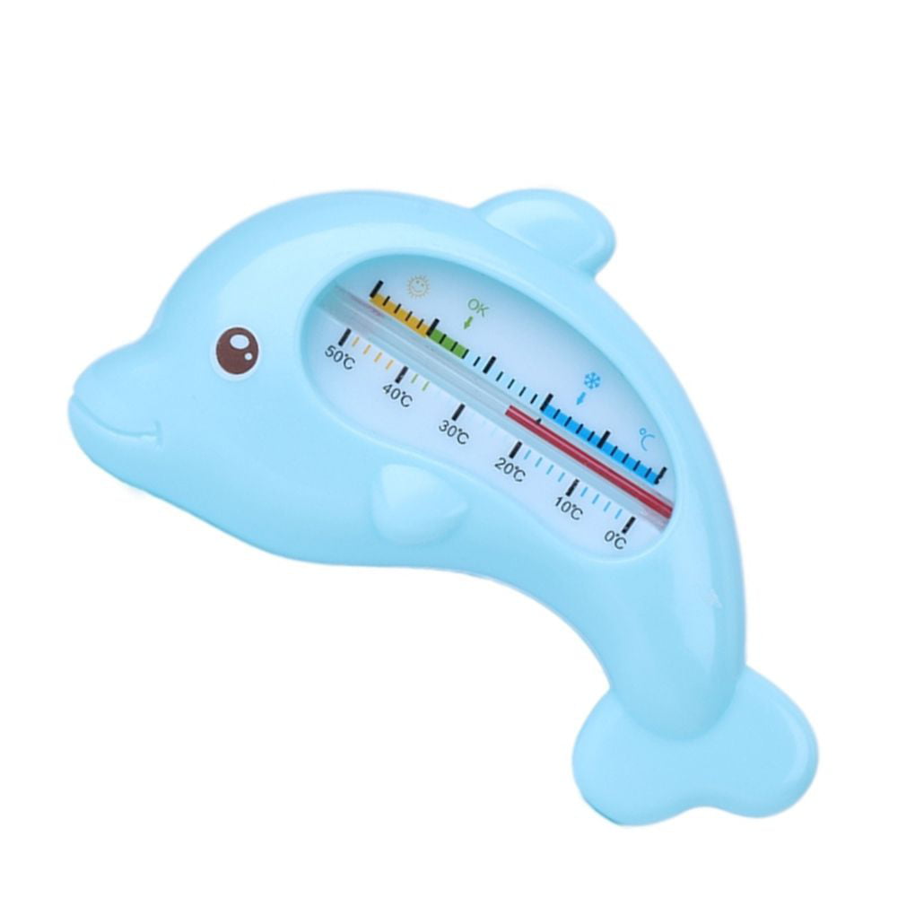 Delicate Dolphin Shaped Water Thermometer Baby Bathing Temperature Measurement 