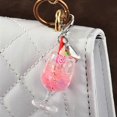 thumbnail image 5 of Elegant Charm Small Tumbler Keychain Pendant with Fruit Bag Charm Fashion Statement Pieces for Fashionable Women Yellow, 5 of 5