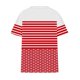 thumbnail image 3 of Camisetas Casuales de las Mujeres Largo Casual Impreso Cuello Redondo Suelto Top, Camiseta de Verano de Manga Corta, 3 of 5