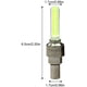 thumbnail image 4 of Luces LED para rueda de bicicleta, 4 colores, impermeables, tapas de válvula LED para rueda delantera y trasera, luces de seguridad LED para rueda de bicicleta, 4 of 5