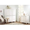 thumbnail image 4 of South Shore Hopedale 4-Door Storage Armoire, 4 of 8