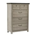 thumbnail image 2 of Home Meridian 5 Drawer Chest With Farmhouse Grey Finish S382-040, 2 of 7