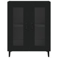 thumbnail image 4 of vidaXL Sideboard Black 69.5x34x90 cm Engineered Wood, 4 of 5