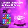 thumbnail image 4 of Lámpara cúbica proyectora de 16 colores Northern Lights de Growalleter, 4 of 9