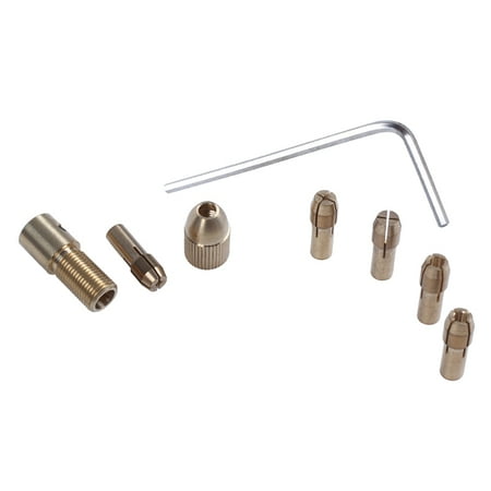

8-Piece 0.5-3mm Drill Chuck Collets Quick Chuck for Mini