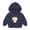 Dark Blue, variant on Emitonse Baby Toddler Boys Girls Zip Up Hoodie Sweatshirt Comfortable Soft Stylish Cartoon Print Hooded Sweatshirts For Boys Girls Pink,Size 5-6 Years