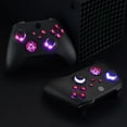 thumbnail image 7 of eXtremeRate Multi-Colors Luminated D-pad Thumbsticks Start Back Sync ABXY Buttons for Xbox Series X/S Controller, Scarlet Red Classical Symbols Buttons DTF V3 LED Kit for Xbox Core Model 1914, 7 of 7