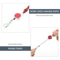 thumbnail image 4 of KAKOWELY Work Cards Hanging Ropes Badge Neck Hanging Rope Work Cards Lanyard School Cards Telescopic Hanging Lanyard20.08"X0.83"X0.47", 4 of 5